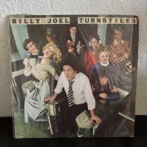 Billy Joel Turnstiles Vinyl LP Record 1976 Columbia PC-33848